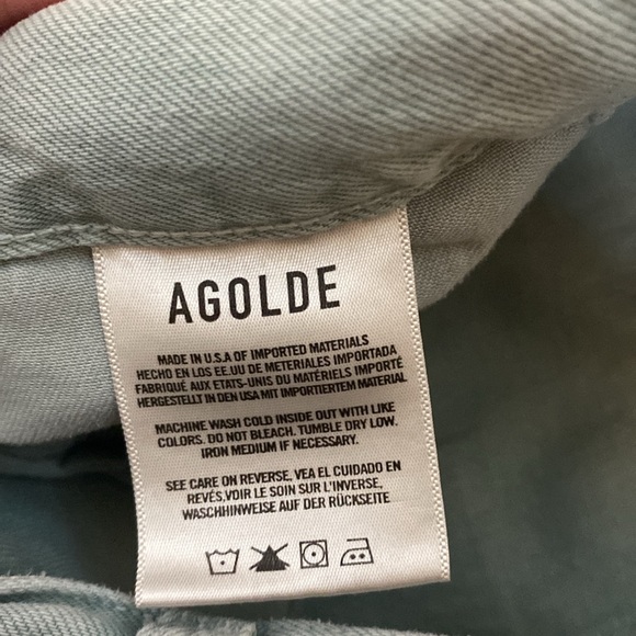 Light teal 90's inspired baggy jeans - Picture 10 of 13